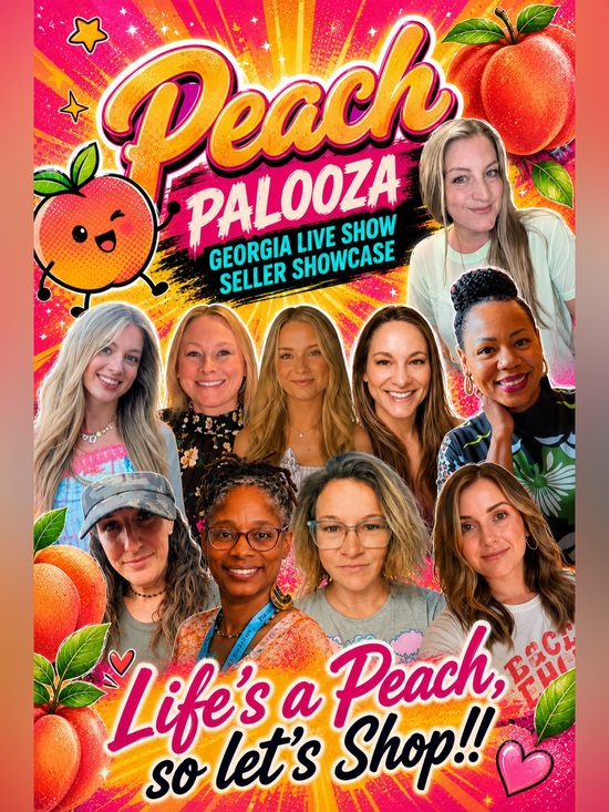Tops - PEACH PALOOZA - Georgia's Live Seller Showcase - 8/2
